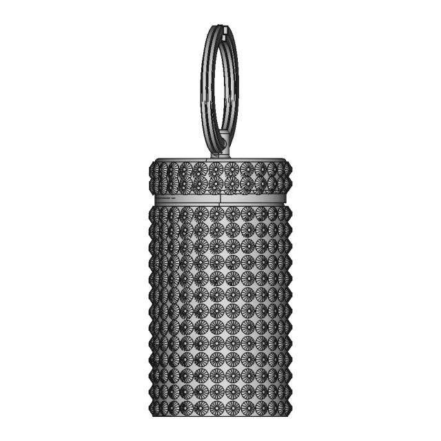 Waterproof Travel Pill Case With Tracking Device - Standard Mechanical Component