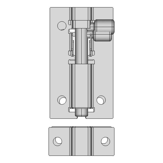 Cabinet Latch | 3D Engineering Design File