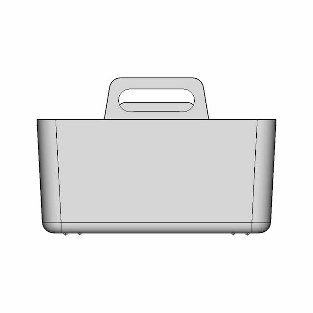 Plastic Caddy With Handle 300X150X150 - Standard Mechanical Component