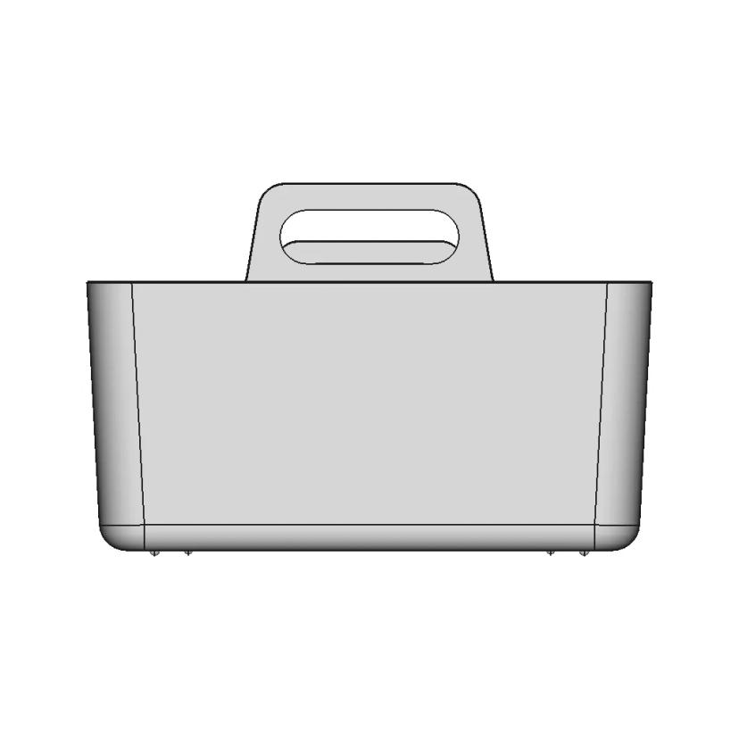 Plastic Caddy With Handle 300X150X150 - Standard Mechanical Component