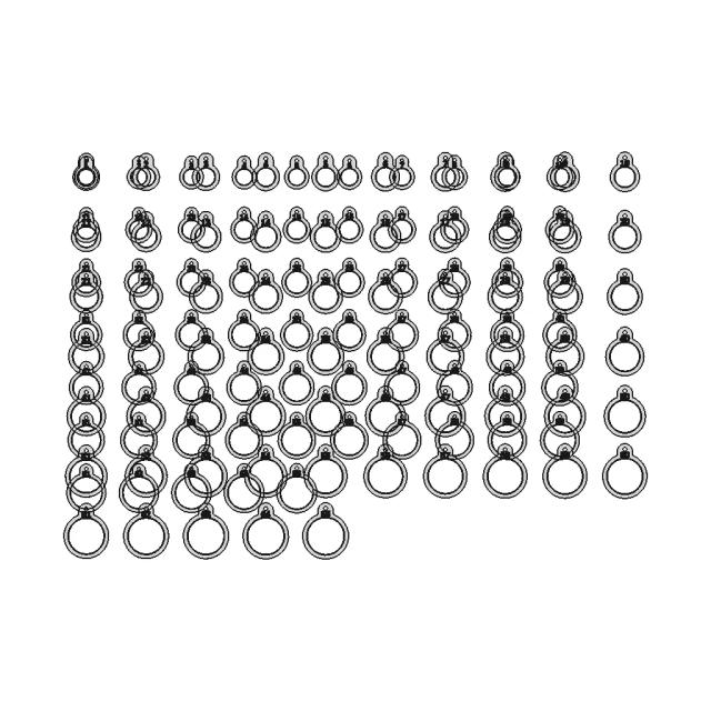 Jewellery Ring Iso 8653 Gauge Tools - Downloadable CAD Representation