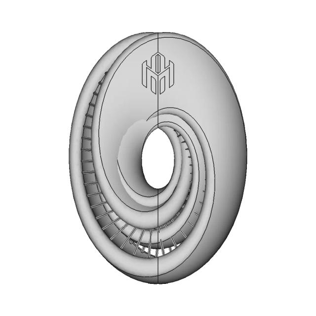 Mobius Pendant - Standard Mechanical Component