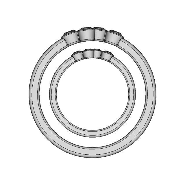 Ladies Ring - Downloadable CAD Representation