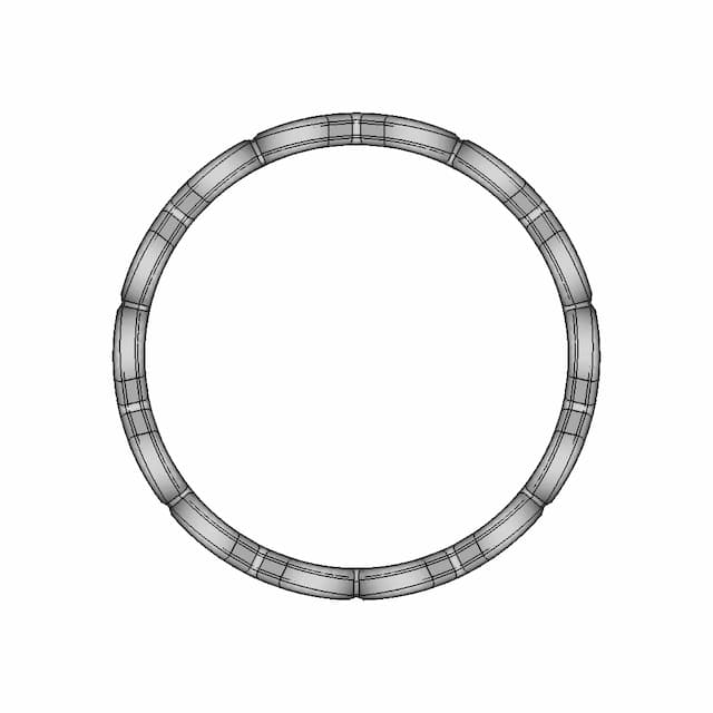 Double Infinity Rings | High-Quality CAD Model