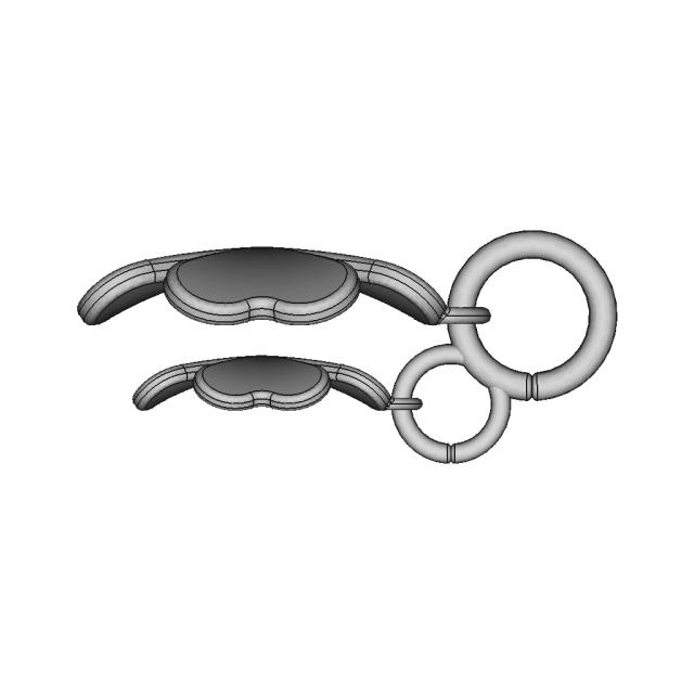 Cloverleaf Pendant For Necklaces | 3D Engineering Design File