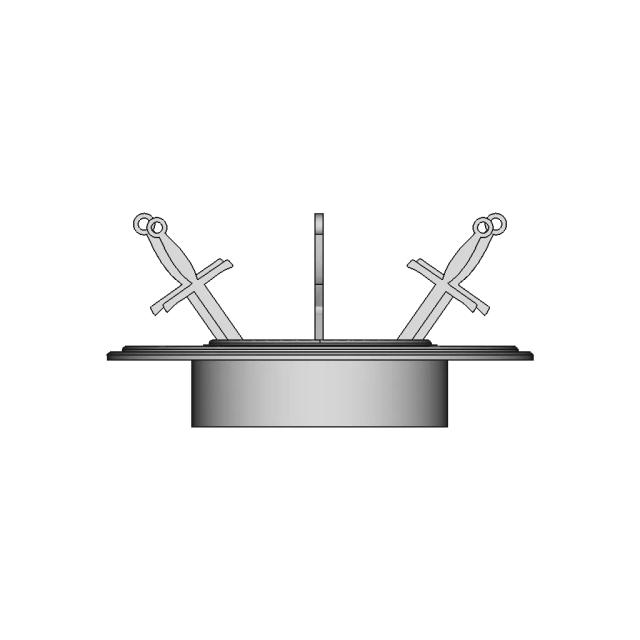 Jewellery Base With Swords - Standard Mechanical Component