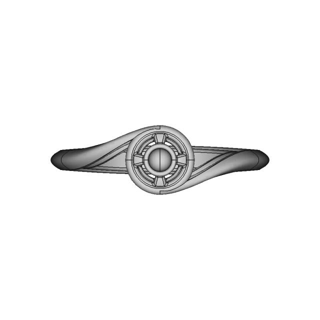 Ring With Pearl | High-Quality CAD Model