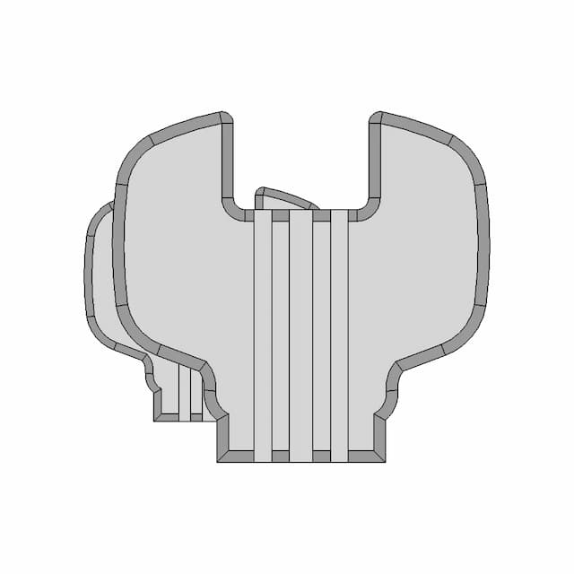 Yale 1000Ca Key Cover V - Standard Mechanical Component