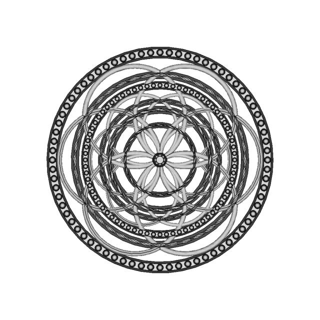 Yantra Mandala | 3D Engineering Design File
