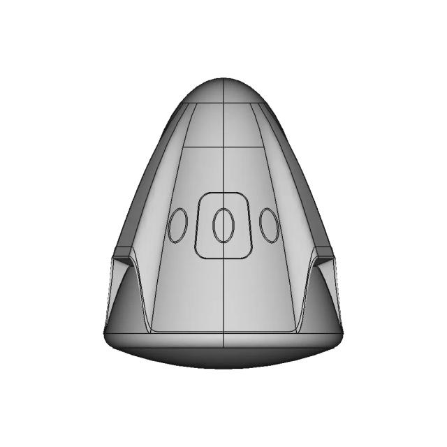 Space X Capsule | 3D Engineering Design File