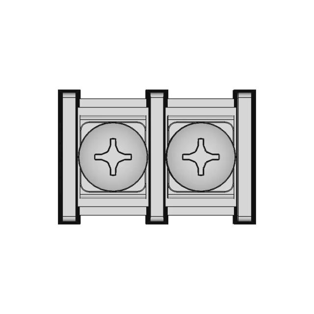 Kf55C-10.0 (Dg55C) Barrier Terminal Block (Parametric Design) | 3D Engineering Design File