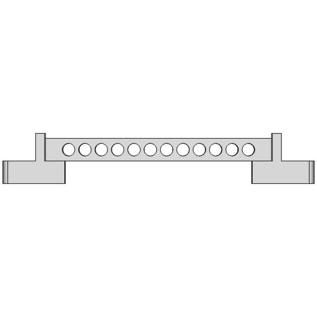 Ground Bar 6X9-12 - Downloadable CAD Representation