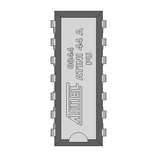 Microprozessor Atini 44 A | 3D Engineering Design File
