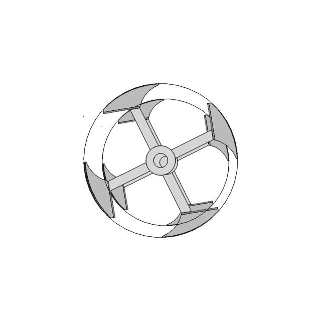 Small Mixer Axel | High-Quality CAD Model