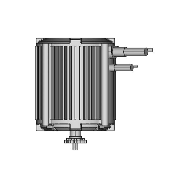 Kr5V - Kunray 72V 5000W Electric Brushless Dc Motor | 3D Engineering Design File