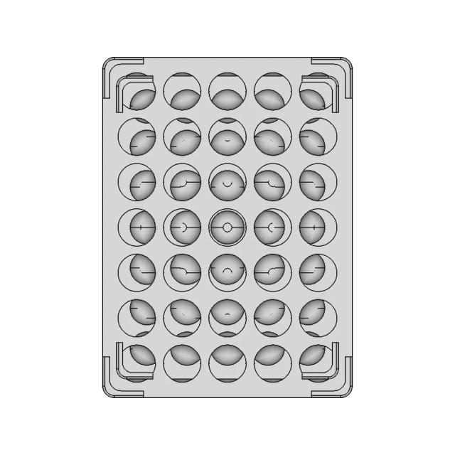 Test Tube Rack - Stojak Na Próbówki - Standard Mechanical Component