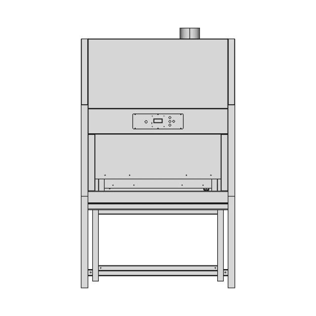 Laboratory Laminar Hood | High-Quality CAD Model