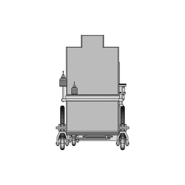 Convertible Wheel Chair Cum Bed - Standard Mechanical Component