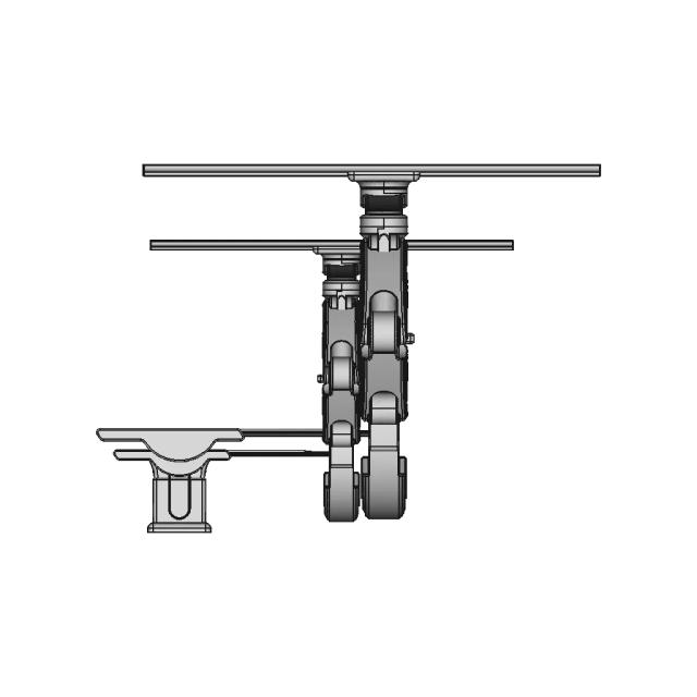Ceiling Mounted Cathlab - Downloadable CAD Representation