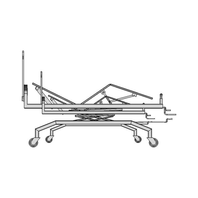 Medical Bed | High-Quality CAD Model