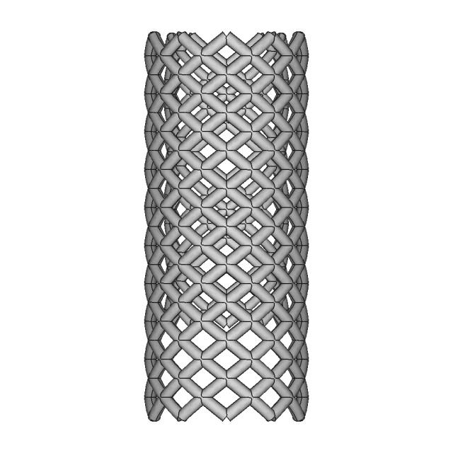 A Simple Stent Design - Downloadable CAD Representation
