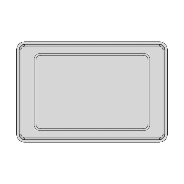 Tray 15 X 10Cm, Plastic - Downloadable CAD Representation