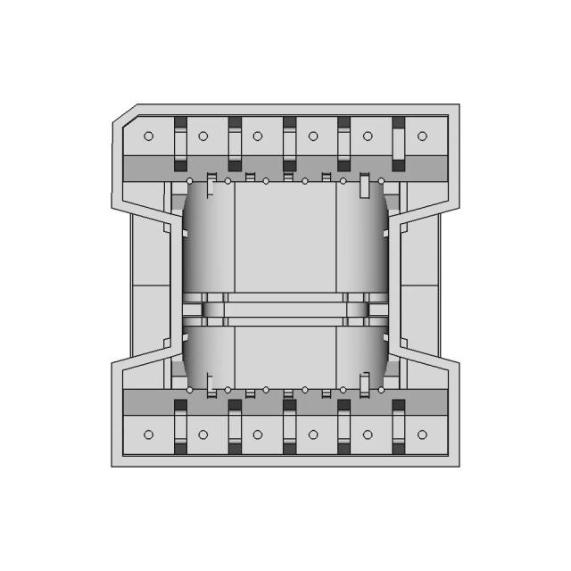 Efd29 6+6 Transformer - Downloadable CAD Representation