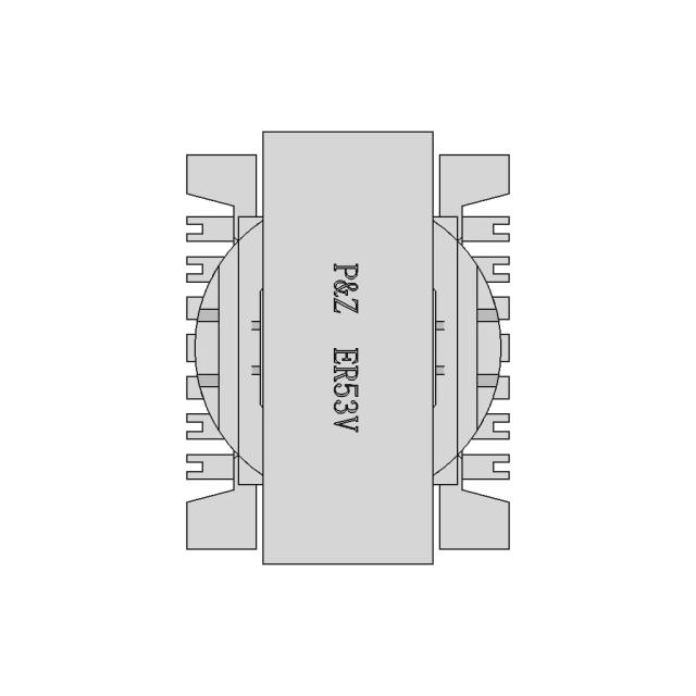 Er53V 9+9 Transformer - Downloadable CAD Representation