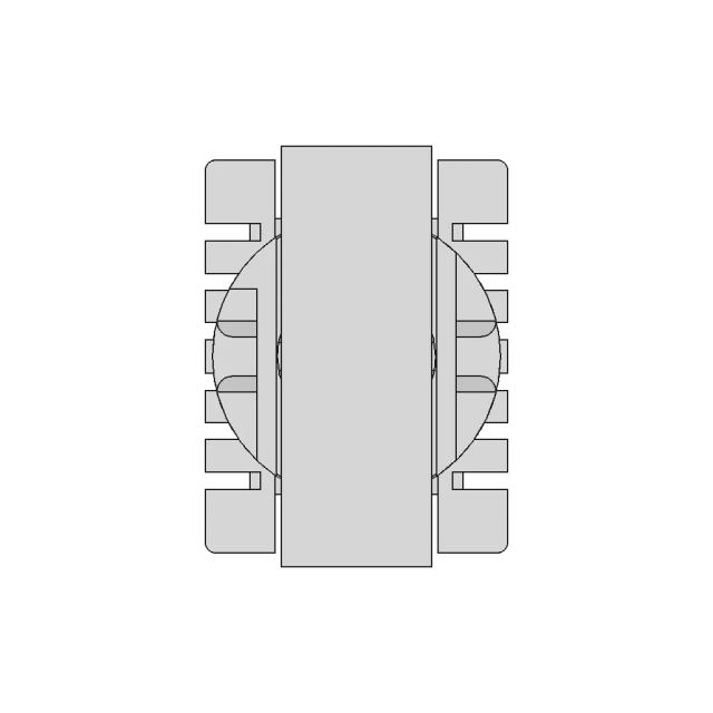 Er42V 7+7 Transformer | High-Quality CAD Model