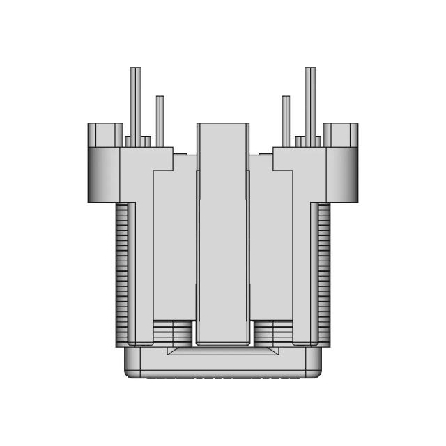 Fq1212Vl Flat Wire Common Mode Choke.Sldprt | High-Quality CAD Model