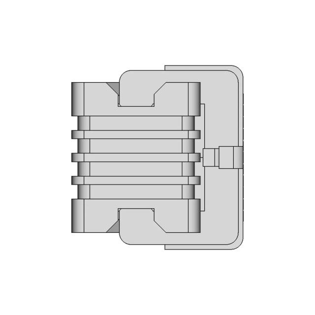 Pz-Uu9Hs Series Linear Filter | High-Quality CAD Model