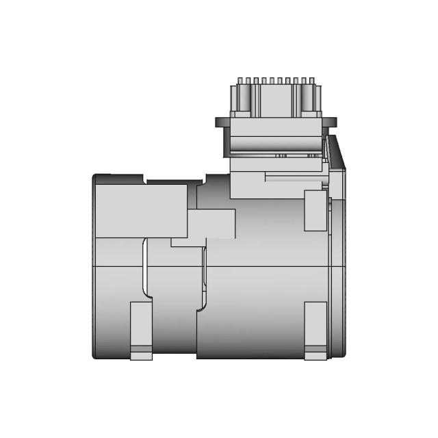 Oil-Less Rocking Piston Pump | High-Quality CAD Model