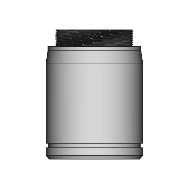 Olympus Pln 4X Objective - Downloadable CAD Representation