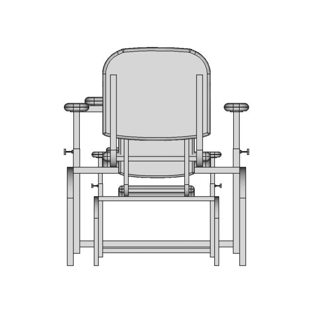 Blood Draw Chair | High-Quality CAD Model