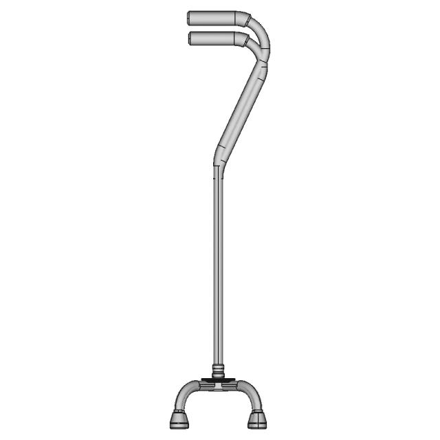 Quad Cane - Downloadable CAD Representation