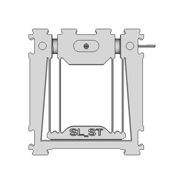 Flexure Compound For Edm With Internal Optical Path-00 - Downloadable CAD Representation