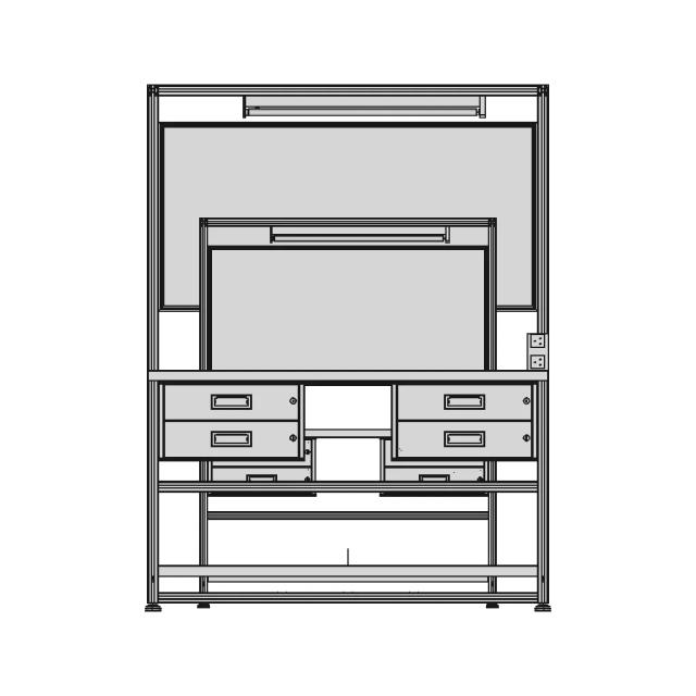 Aluminium Working Table 02 | 3D Engineering Design File