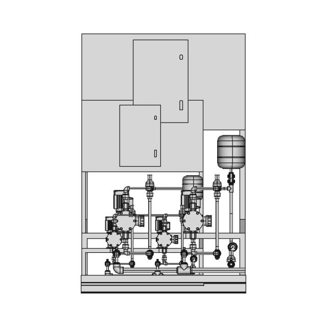 Dosing Skid | High-Quality CAD Model