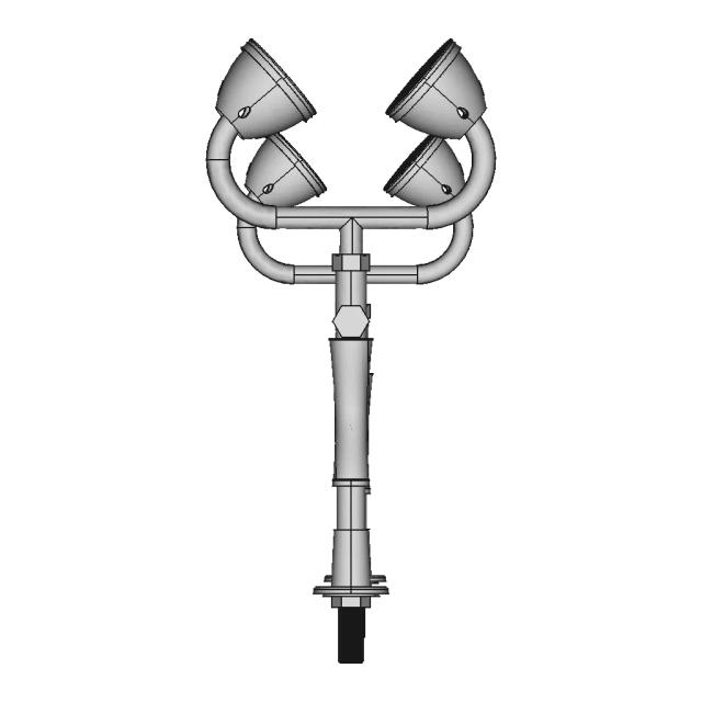 Emergency Eye Shower - Acil Göz Duşu | High-Quality CAD Model