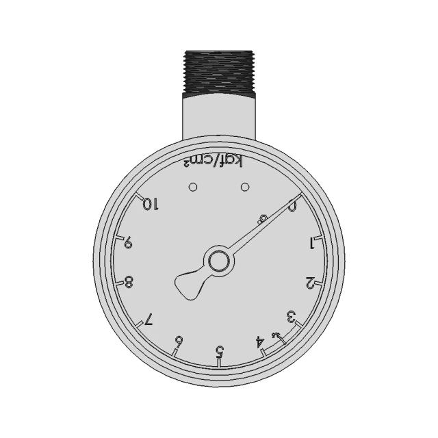 Manômetro Rosca 1/4"Npt - Standard Mechanical Component