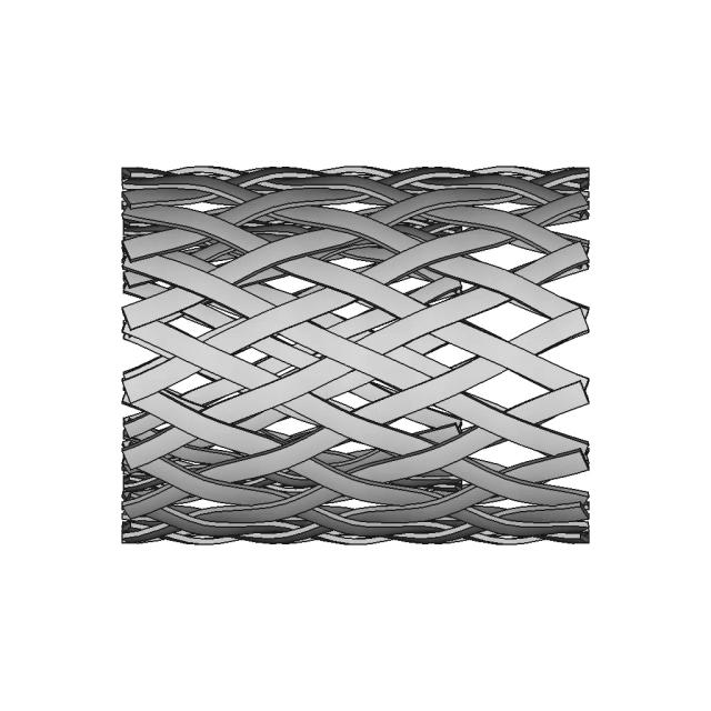 Flat Wire Braid | 3D Engineering Design File