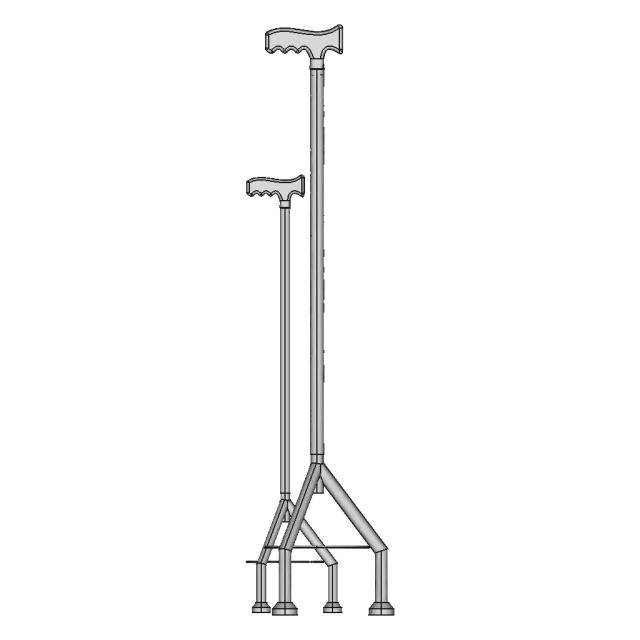 Walking Stick - Downloadable CAD Representation