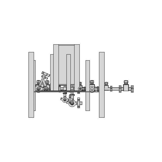 Manometer Calibrating Device - Standard Mechanical Component