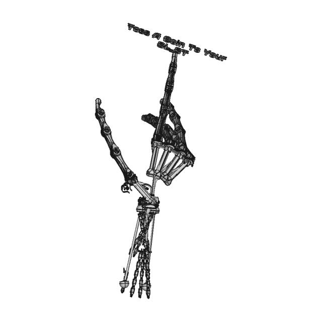 Sl_St Claw Forearm In Progress - Standard Mechanical Component