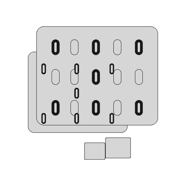 Blister Case Medicine - Standard Mechanical Component