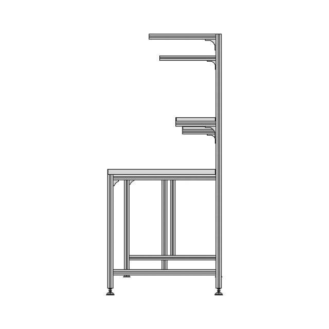 Aluminum Profile Assembly Table - Standard Mechanical Component