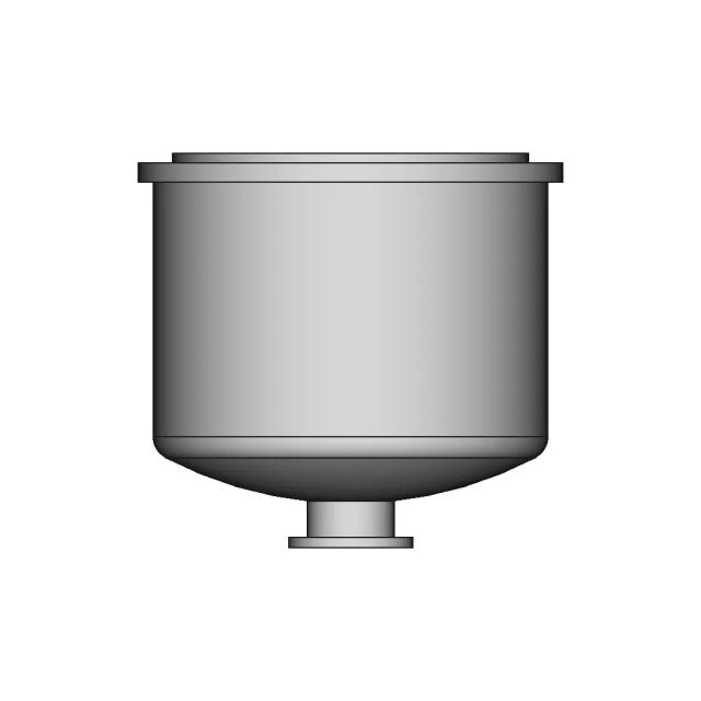 Pharmaceutical Mixing Vessel With Two Rotors - Standard Mechanical Component