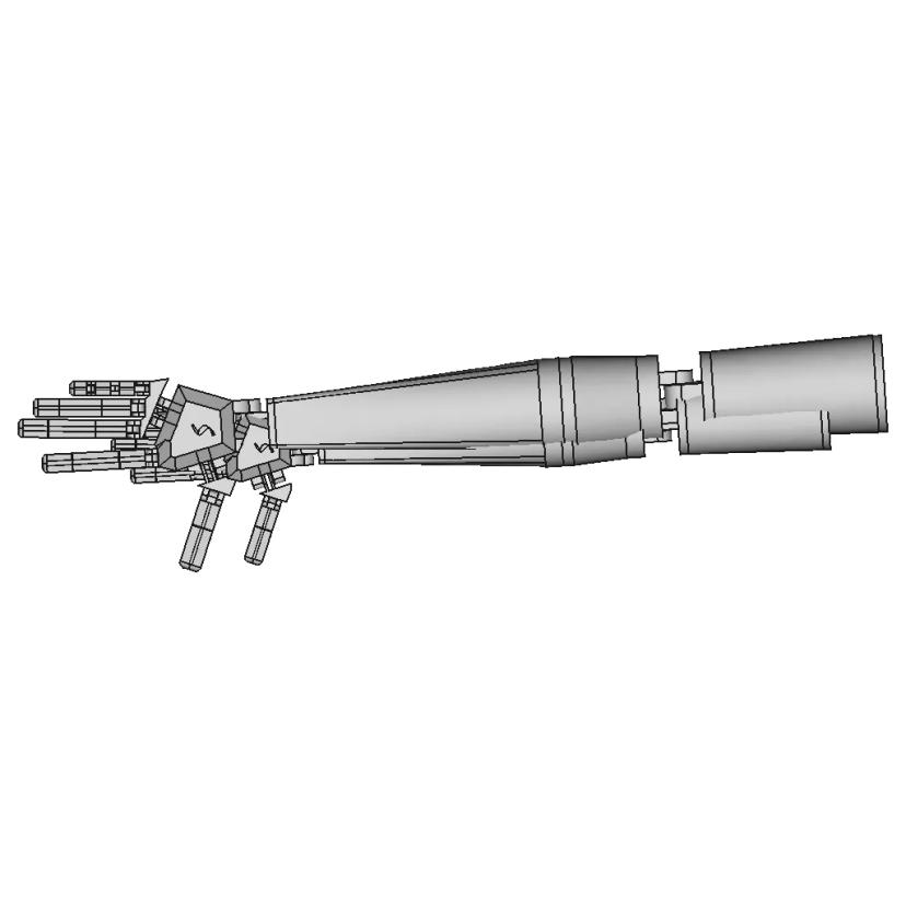 Human Bionic Arm Base Design | 3D Engineering Design File