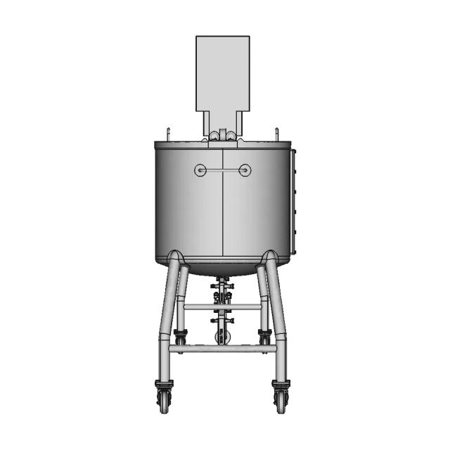 Containers / Tangki Mixer Capacity 50 Liter Sus 316 - Downloadable CAD Representation