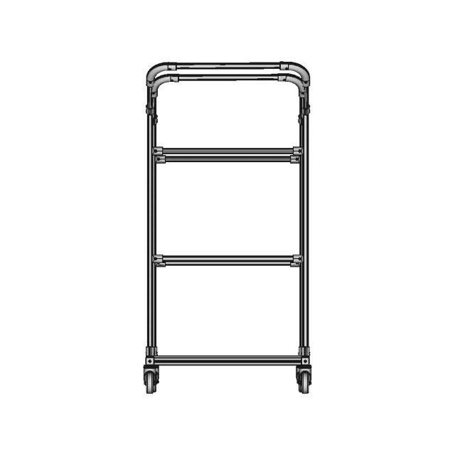 Industrial Trolley / Chariot Industriel | 3D Engineering Design File